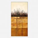 Hand-Painted Abstract Modern,One Panel Canvas Oil Painting