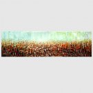Hand-Painted Abstract Modern,One Panel Canvas Oil Painting