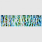 Hand-Painted Abstract Modern,One Panel Canvas Oil Painting