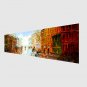 Hand-Painted Abstract Modern,One Panel Canvas Oil Painting