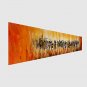 Hand-Painted Abstract Modern,One Panel Canvas Oil Painting