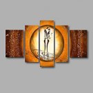 Stretched Frame Handpainted Lover proposal People Oil Painting Home Wall Art