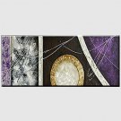 Hand-Painted Abstract Modern,One Panel Canvas Oil Painting