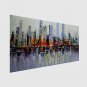 Hand-Painted Abstract Modern,One Panel Canvas Oil Painting