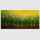 Hand-Painted Abstract Modern,One Panel Canvas Oil Painting