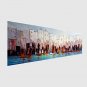Hand-Painted Abstract Modern,One Panel Canvas Oil Painting