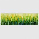 Hand-Painted Abstract Modern,One Panel Canvas Oil Painting