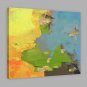 IARTS Hand Painted Modern Abstract Ocean Landscape Oil Painting On Canvas with Stretched Frame Wal