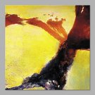 IARTS Hand Painted Abstract Oil Painting The Modern Bright Yellow & Brown Colored Picture with Str