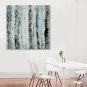 IARTS Hand Painted Abstract Oil Painting The Modern Light Blue & Grey Colored Picture with Stretch