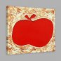 IARTS Hand Painted Oil Painting Modern Red Aplple Object Abstrct Art Acrylic Canvas Wall Art For H