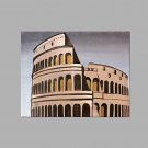 IARTS Modern Abstract Oil Painting Rome Gladiator Arena Picture with Stretched Frame Handmade Oil