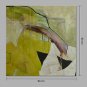 IARTS Hand Painted Abstract Oil Painting Spring Green & Violet Color Paint with Stretched Frame Ha