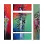 7 Pieces Abstract Mordern Art Canvas Paintings Home Decorations Colorful Contemporary Wall Art