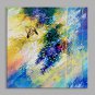 Abstract Oil Painting Two Birds Rest on Beautiful Branch Framed Handmade Oil Painting For Home De