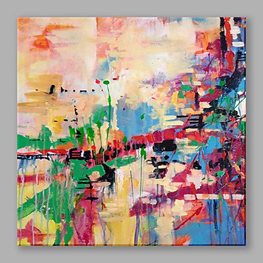 IARTS Hand Painted Modern Abstract Colorful Oil Painting Art Acrylic Canvas Wall Art For Home Deco