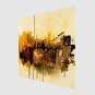 Hand-Painted Abstract Modern,One Panel Canvas Oil Painting
