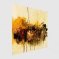 Hand-Painted Abstract Modern,One Panel Canvas Oil Painting