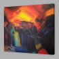 IARTS Hand Painted Oil Painting Modern Blue&Green Color Patch Painting Art Acrylic Canvas Wall Art