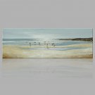 IARTS Hand Painted Oil Painting Modern Seaside Play Abstract Art Acrylic Canvas Wall Art For Home