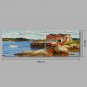 IARTS Modern Abstract Summer Holiday Home with Private Berth Oil Painting On Canvas with Stretched