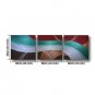 Ready to Hang Hand-Painted Oil Painting Canvas Three Panels 24"x24"3 pcs Wall Art Modern Abstract