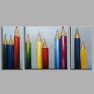 Hand-Painted Abstract Love Tree Modern One Panel Canvas Oil Painting For Home Decoration