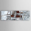 Hand-Painted  Abstract Set of 3 Canvas Oil Painting With Stretcher For Home Decoration Ready to Ha