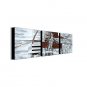 Hand-Painted Abstract Set of 3 Canvas Oil Painting With Stretcher For Home Decoration Ready to Ha