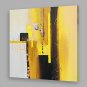 IARTS Oil Painting Modern Abstract Yellow Art Acrylic Canvas Wall Art For Home Decoration