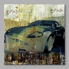 IARTS Oil Painting Modern Abstract Cool Car Art Acrylic Canvas Wall Art For Home Decoratio