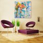 IARTS Oil Painting Modern Hand Painted Abstract Colorful Cow Head Art Acrylic Canvas Wall Art For