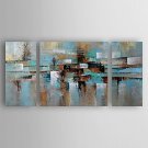 Hand-Painted 3pcs of Set  Abstract Canvas Oil Painting For Home Decoration Ready to Hang