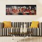 IARTS Hand Painted Oil Painting Modern City Twilight Abstract Art Acrylic Canvas Wall Art For Home