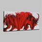 Hand-Painted Abstract Horizontal,Abstract Modern One Panel Canvas Oil Painting For Home Decoration