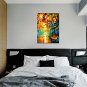 IARTS Hand Painted Modern Abstract Two Ballerina Duet Dancing Together Oil Painting On Canvas with