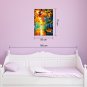 IARTS Hand Painted Modern Abstract Two Ballerina Duet Dancing Together Oil Painting On Canvas with