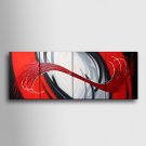 Hand-Painted Abstract Four Panels Canvas Oil Painting For Home Decoration