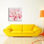 Hand-Painted Abstract / Floral/Botanical 100% Hang-Painted Oil Painting,Modern / Classic One Panel