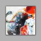 100%  Hand-Painted Abstract / People  Bullbight Hang-Painted Oil PaintingModern / Classic One Pane