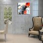 100%  Hand-Painted Abstract / People  Bullbight Hang-Painted Oil PaintingModern / Classic One Pane
