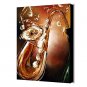 Hand-Painted  Abstract  Oil Painting With Stretcher for Home Decoration Ready to Hang