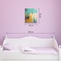 IARTS Hand Painted Morden Abstract Oil Painting The Blue & Yellow Soft Color with Stretched Frame