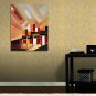 IARTS Hand Painted Modern Abstract Strong Deep Color Block Oil Painting On Canvas with Stretched F
