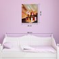 IARTS Hand Painted Modern Abstract Strong Deep Color Block Oil Painting On Canvas with Stretched F