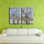 Hand-Painted Abstract Modern Two Panels Canvas Oil Painting For Home Decoration
