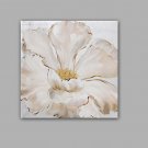 Hand-Painted Abstract / Floral/Botanical 100% Hang-Painted Oil Painting,Modern / Classic One Panel