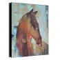 Hand-Painted Abstract Horse Oil Painting With Stretcher For Home Decoration Ready to Hang
