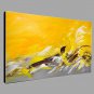 Ready to hang Stretched Hand-Painted Oil Painting on Canvas Wall Art Abstract Contempory Vivid Col