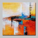 Hand Painted Abstract Oil Paintings On Canvas Wall Art Picture For Home Decoration With Stretched
